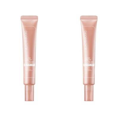 Deoproce All Day Skin Fit CC Cream No.21 Pure Light SPF50+ PA++++ 30ml*2Pcs