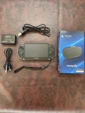 PS Vita PCH-1101 OLED With Charger And Carrying Case Official Product Case