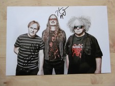 Melvins band autographs signed 20x30 cm picture