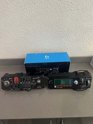 Logitech / Saitek Pro Flight Multi Panel + Switch Panel - Excellent Condition