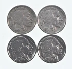 Buffalo Nickels Sharp Horn XF/AU - 1937 1937 1936 1936 Lot Collection *339