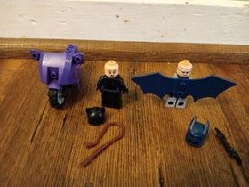 Lego 6858 Minifigures Sh0018 Batman, Sh0006 Catwoman, Motorcycle