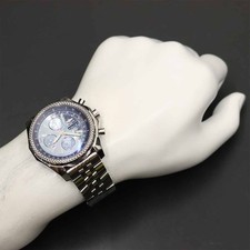 BREITLING Bentley GT A13362 Chronograph Blue Shell Mens Watch 90295535 4