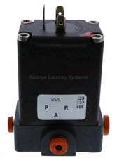 Washer VALVE, DRAIN ACTIVATING 220/60HZ Wascomat. P/N: 471824308, 4718243-08