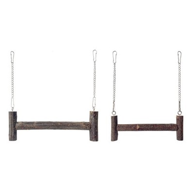 Multipurpose Bird Toy With Metal Construction For Cage Mounting And Exercise