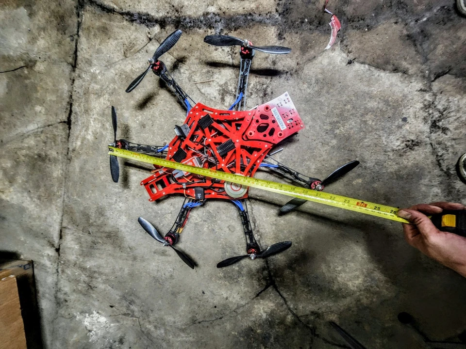 Scarab V3 550 Fpv Hexacopter with frsky x9d remote - Image 4 of 4