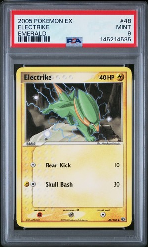 Electrike graded PSA 9 for sale on eBay