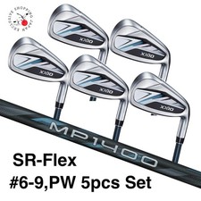 Dunlop XXIO 14 Iron Set 6-9,pw 5pcs SR-Flex MP1400 Graphite Shaft Japan Model