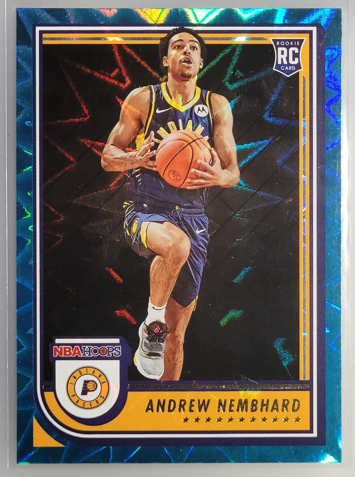 2022-23 Panini NBA Hoops Teal Explosion Andrew Nembhard #259