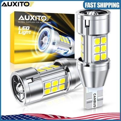 AUXITO CANBUS LED Backup Reverse Light Bulb 921 912 T15 W16W Lamps 6500K White