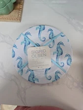 4-Set Sigrid Olsen Home Melamine Dinner plate 10 3/4" See Horse **MINT**