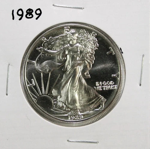 1989 American Silver Eagle BU 1 oz #JC