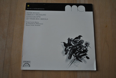 AB Messiaen Yvonne Loriod Vaclav Neumann Oiseaux Exotiques LP Vinyl 80 366 PK