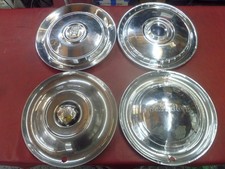 Vintage Lot Of Ford Olds Plymouth 15 Hubcaps Wheel Covers