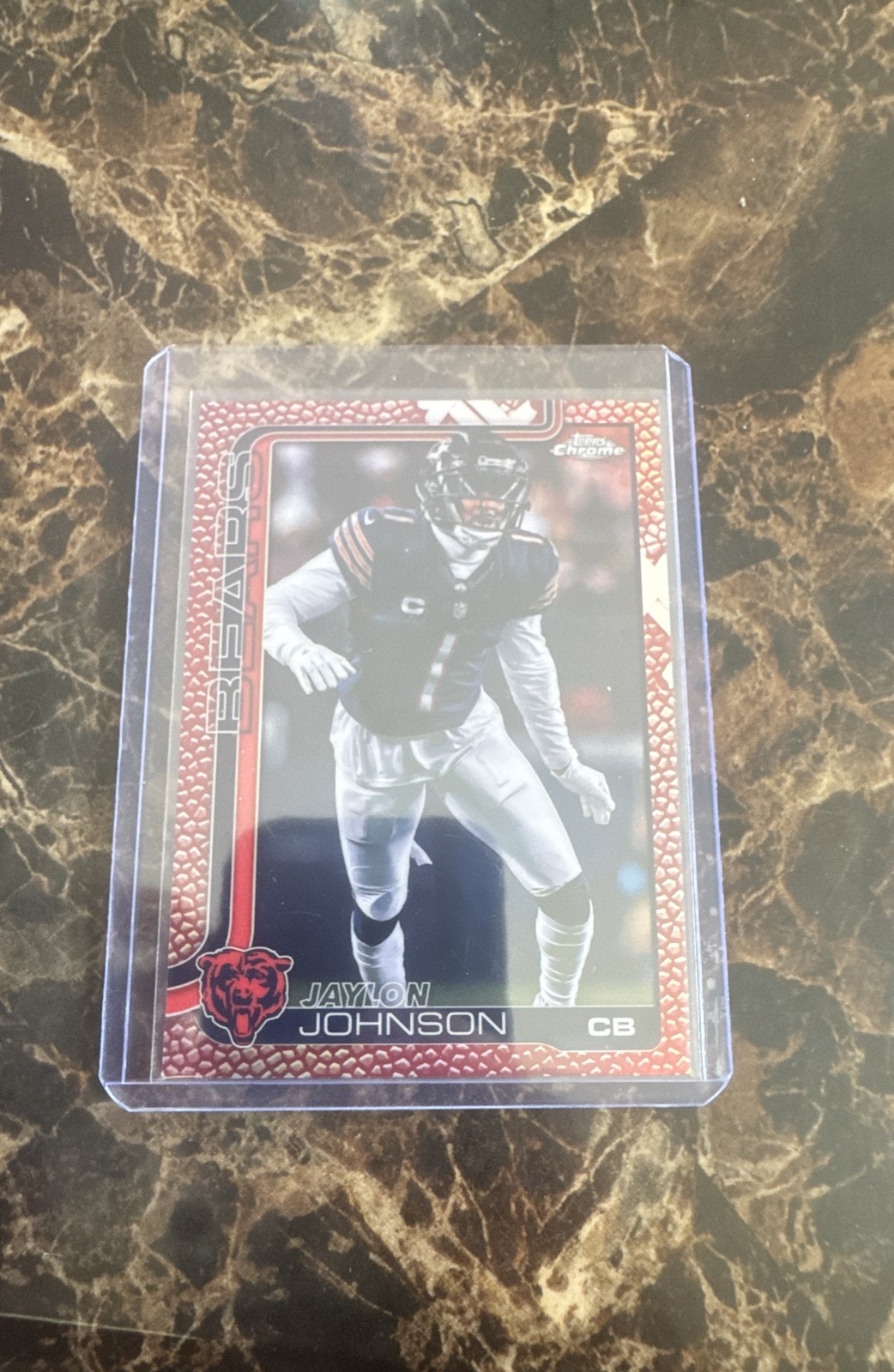 2025 Topps Chrome - Jaylon Johnson #57 Leather Refractor
