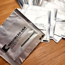 Brasseler BrioPrep Coarse Round End Taper Diamond Burs (BRIO 6856.31.012) 50 pcs