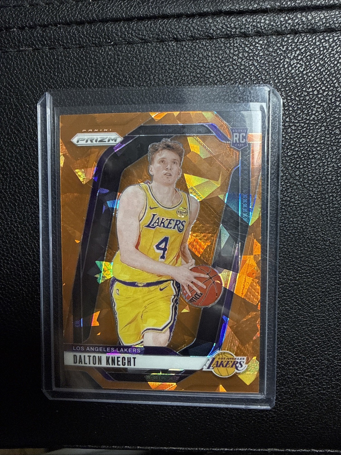 2024-25 Panini Prizm - Dalton Knecht #238 Orange Ice Prizm (RC)