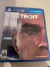 PS4 Playstation Detroit Become Human  game ( free ship to Canada )