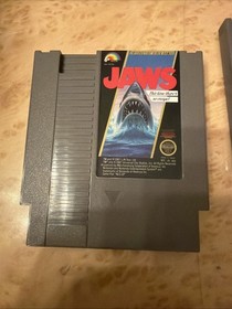 NES Game Lot Iron Tank Battle Tank & Jaws Lot Of 3 Clean & Authentic