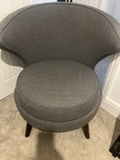 Blue/grey Snug/Lounge/Hallway/Study small chair