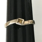 Vintage Ring MARKED CA 925 STERLING SILVER Size 8 Band Jewelry lot y
