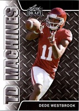2017 Leaf Draft TD Machines #TD06 Dede Westbrook - FB