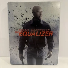 The Equalizer (Blu-ray/DVD, 2014, 2-Disc Set) SteelBook