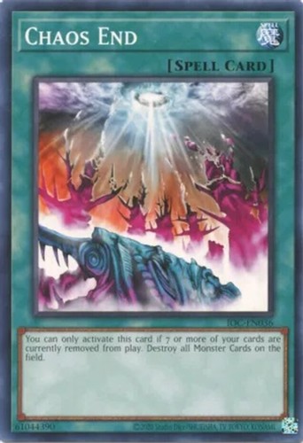 Chaos End IOC-EN036 Common Invasion of Chaos 25th Anniversary Edition Yu-Gi-Oh!