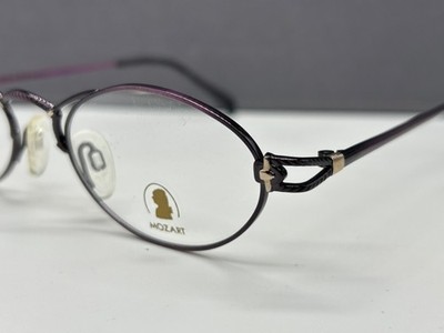 Neostyle Brille Damen Rund Oval Lila Vintage retro Mozart 90er Victorian groß