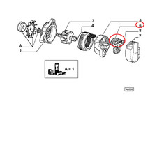 Alternateur Lancia Y10