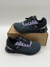On Cloudrunner Waterproof Men’s Size 8 Stone Black Mesh Running Sneakers Shoes.