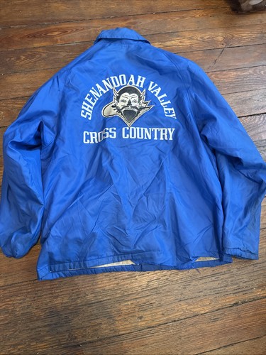 Rare True Vintage 50s/60s Devil Shenandoah Valley Cross Country Varsity Jacket