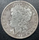 1880-CC Morgan Silver Dollar $1 XF Extra Fine Details Carson City Mint