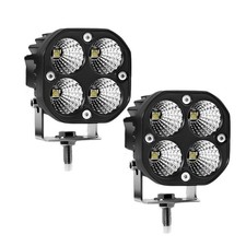 3 Inch Cube Led Work Light Bar Spot Flood Pods Truck Driving Fog Offroad Atv Us