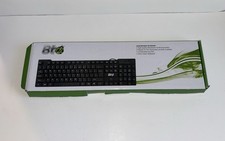BTO Wired Keyboard Full Size 104-Key with Numeric Keypad Black