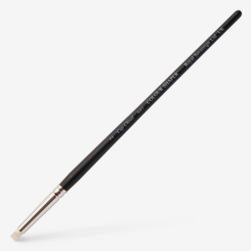 Colour Shapers : Silicone Tool : Ivory : Soft : Cup Chisel : Size 2