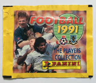 Panini UK Football 1991 Football Sticker Packet x1 (Sealed)
