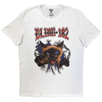 Blink-182 Cheshire Cat Band Logo T Shirt