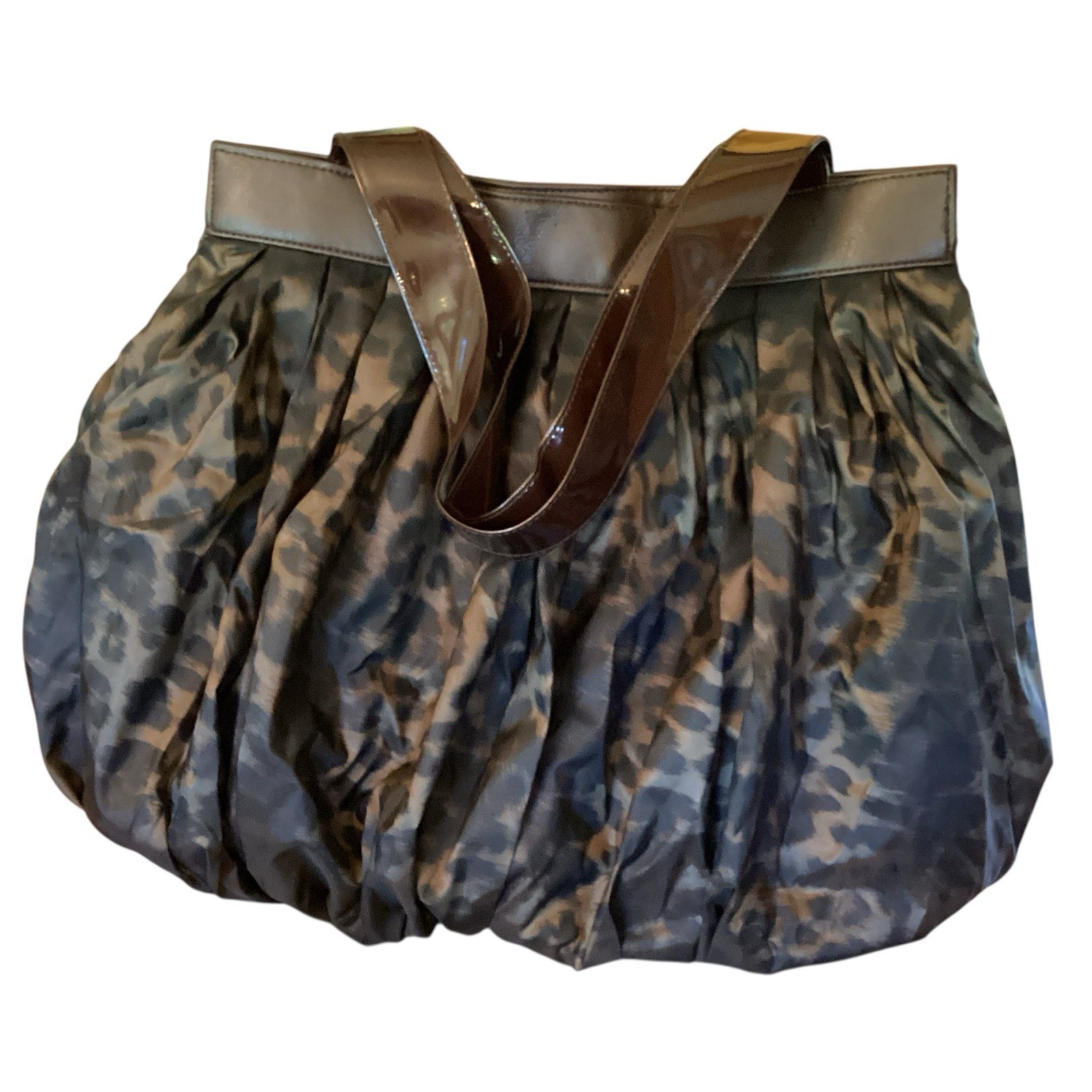 Extra Large Chocolate-Leopard Reversible Dennis B… - image 1