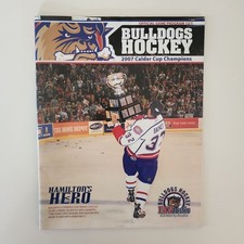 Hamilton Bulldogs 2007 Calder Cup Champions Official Game Program AHL Hockey