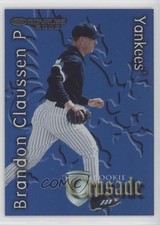 2002 Donruss The Rookies Crusade 1142/1500 Brandon Claussen #RC-41 0hd6