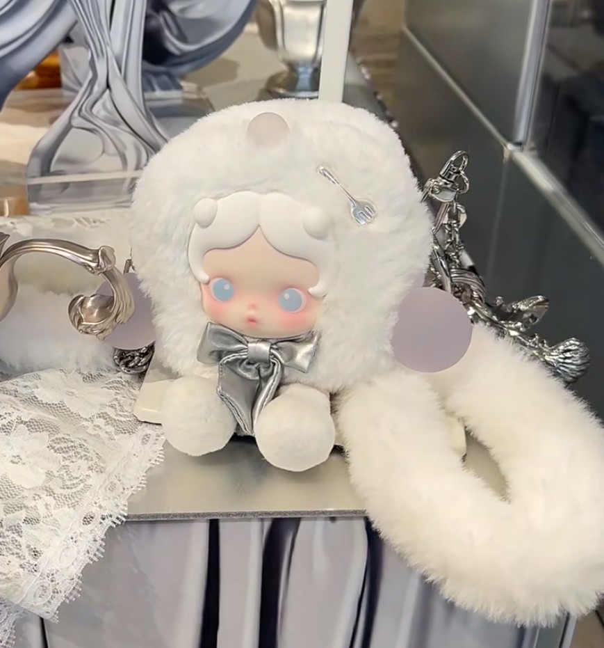 Cute Skullpanda The Feast Begins Series Minibag-the Sugar TongsToy Gift