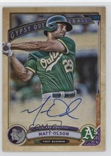 2019 Topps Gypsy Queen GQ Logo Swap Variation /99 Matt Olson #GQA-MO Auto 0ba6