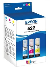 EPSON 502 EcoTank Ink Ultra-high Capacity Bottle Color Combo Pack