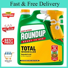 Roundup Fast Action Weedkiller, Ready to Use, Manual Spray, 3 Litre 7.16 per litre