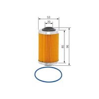ÖLfilter Bosch F026407109 FüR Alfa Romeo Fiat Gmc Opel Saab Vauxhall Chevrolet