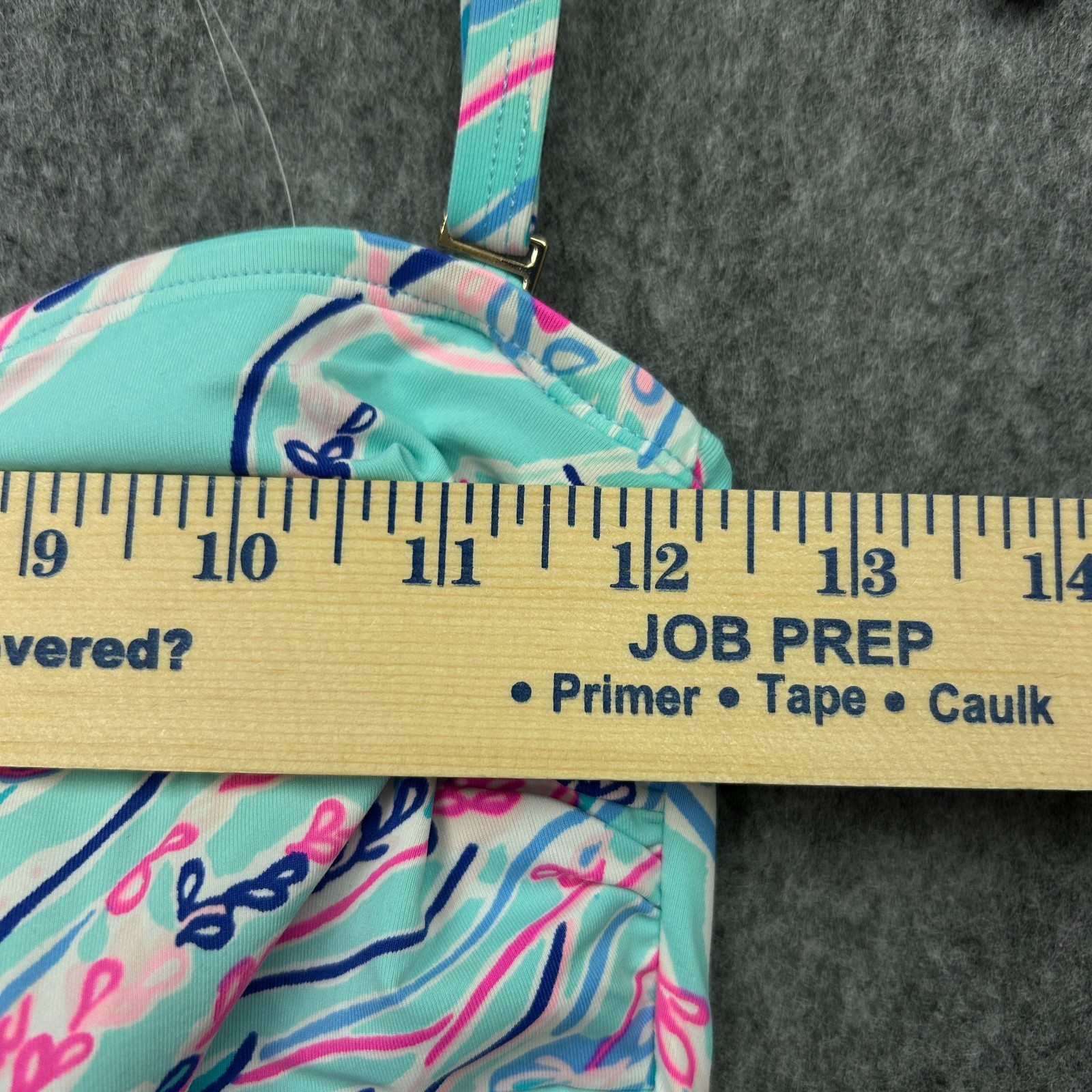 Lilly Pulitzer 2 Piece Halter Tankini Top And Bottom Swim Suit Women's Size 6