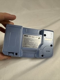 Rare Neo Geo Pocket Color Console Platinum Blue Video Game SNK Tested & Works