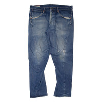 LEVI'S Engineered 541 Premium Mens Jeans Blue Slim Tapered Stone Wash W33 L28