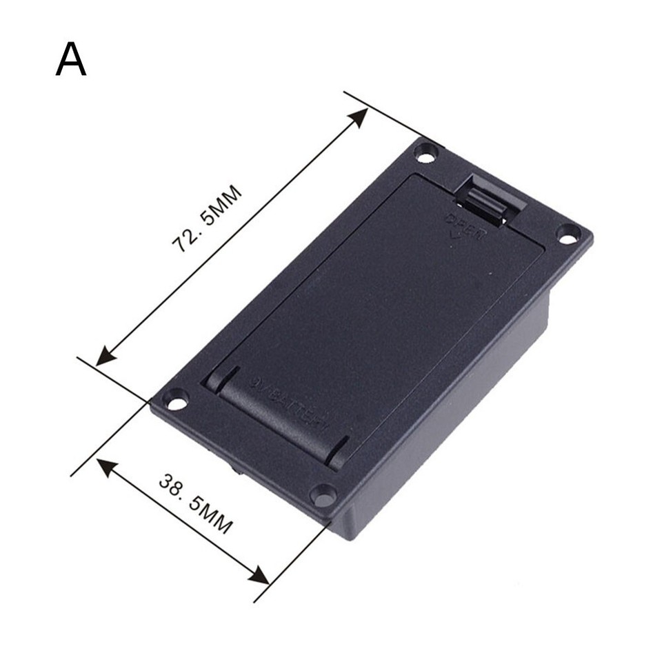 Essential Replacement Battery Cover for Acoustic Guitar and Bass
